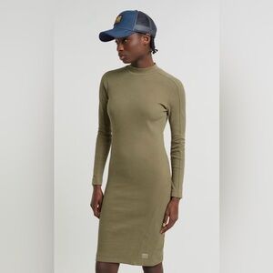 NWT G-Star Ergonomic Slim Rib dress